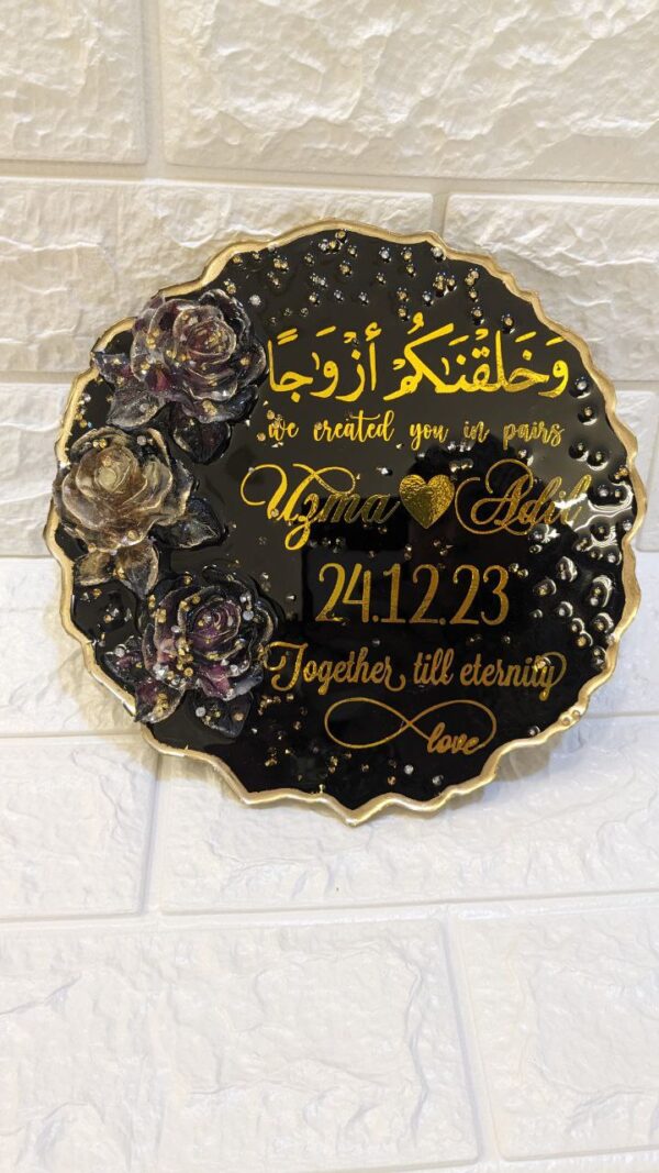 3D Rose Wedding Frame - Image 7