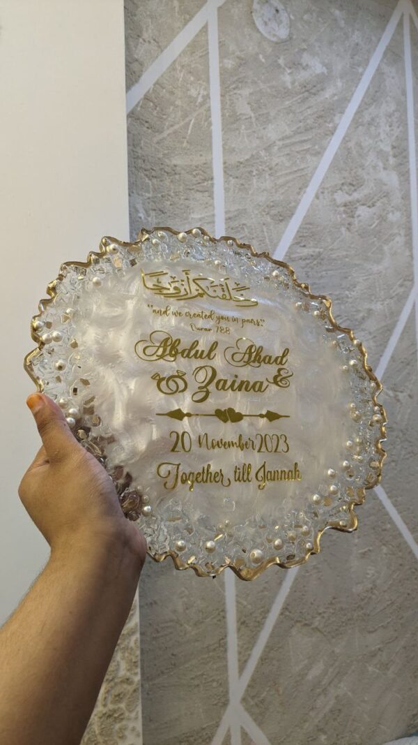 Acrylic Wedding Frames - Sphere - Image 6