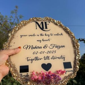 Thumb Impression Resin Frames