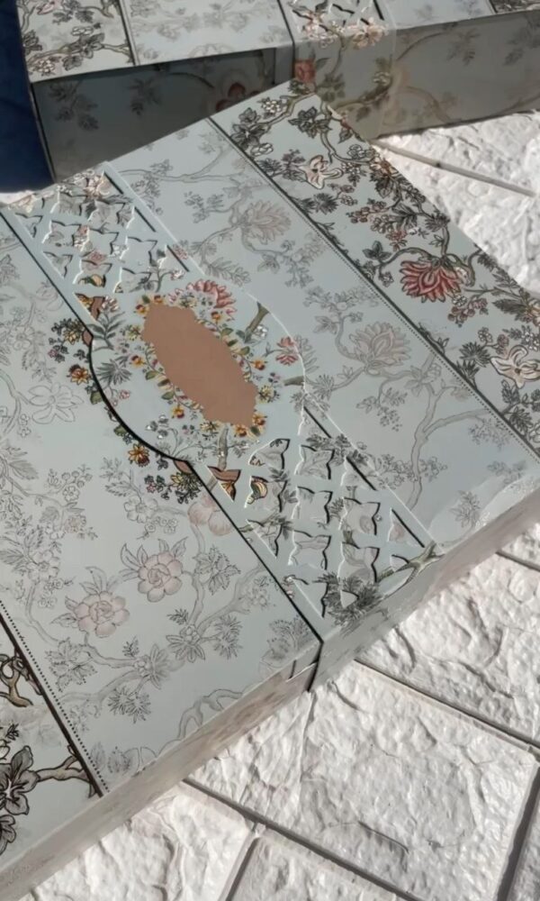 Premium Wedding Box Resin Invitation ( With Jars ) - Image 2