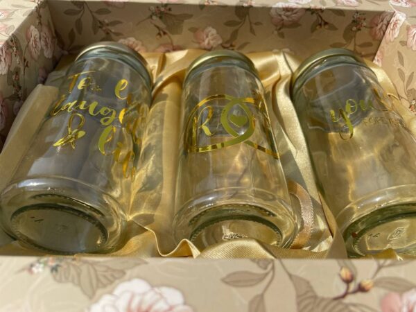 Premium Wedding Box Resin Invitation ( With Jars ) - Image 8