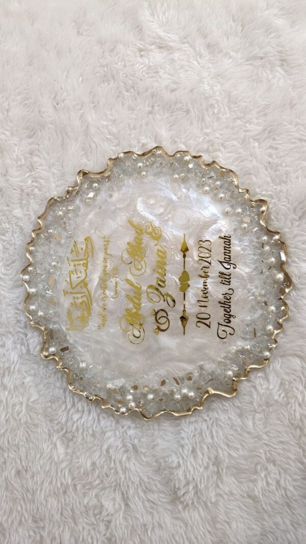 Acrylic Wedding Frames - Sphere - Image 8