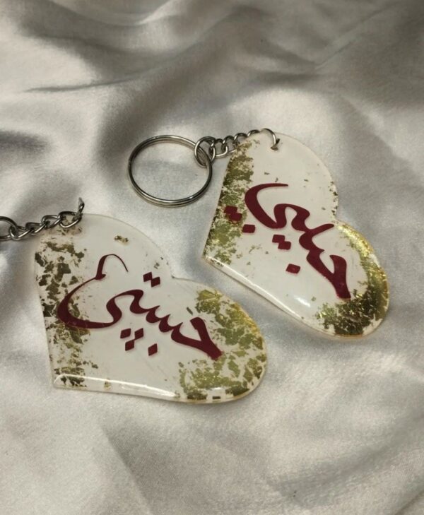 Acrylic keychains With Resin Coated - Image 2