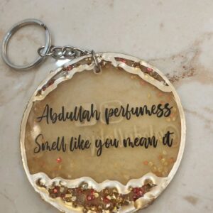 3"inches Resin Keychain