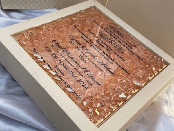 Resin Box Invitation ( Without Jars ) - Image 6