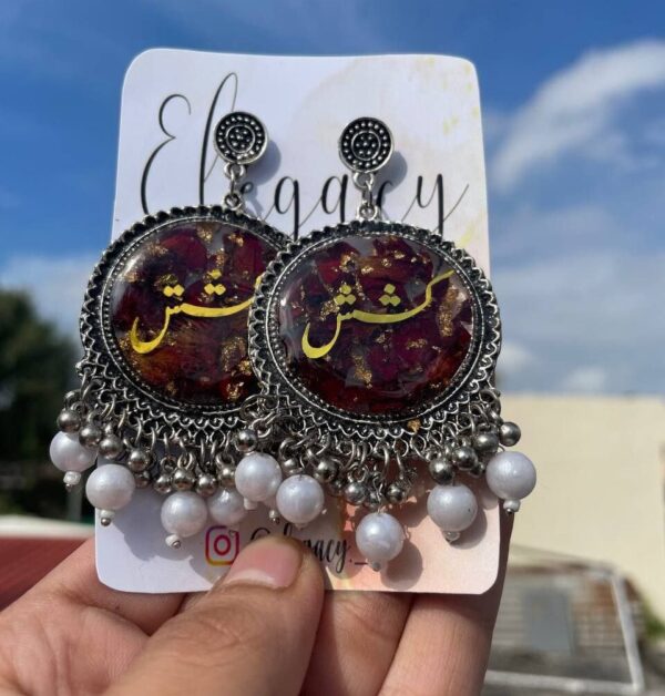 Resin Jhumka Floral or Non Floral