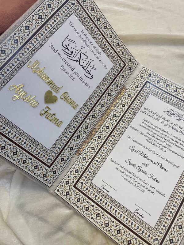 Booklet Nikah Namah - Image 7