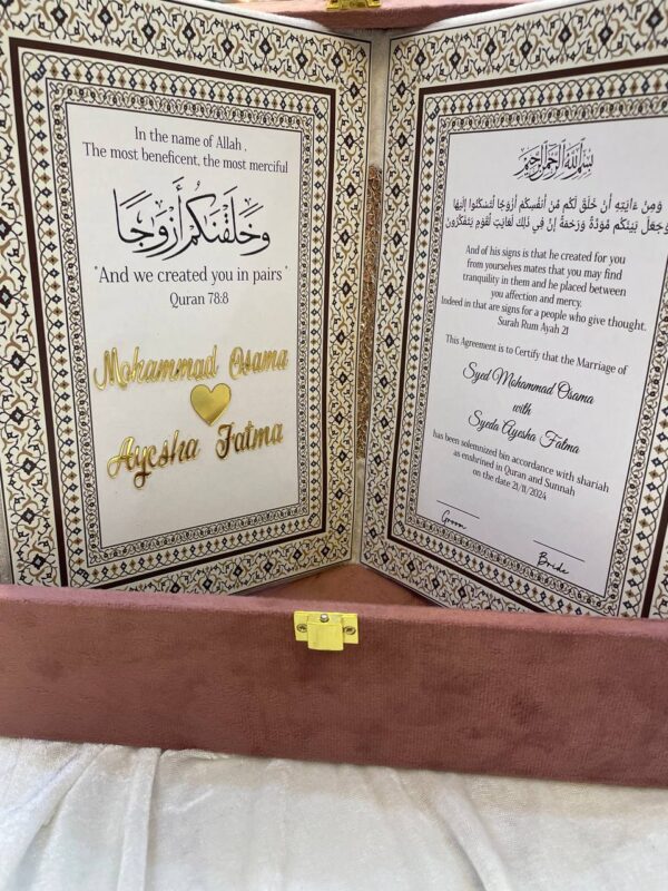 Booklet Nikah Namah - Image 2